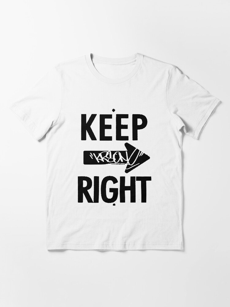 Alternate view of KEEP RIGHT - KRS ONE Essential T-Shirt