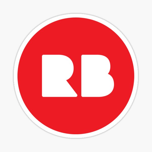 Redbubble Logo Sticker