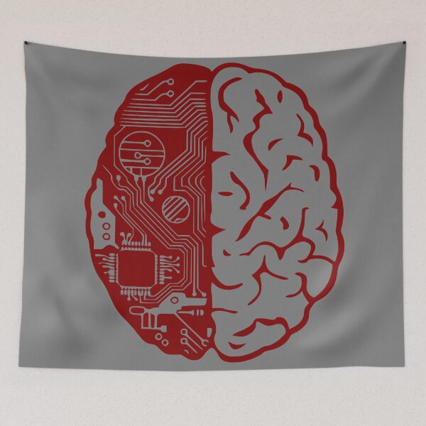 Item preview, Coding Brain in Maroon designed and sold by 0tdesigns.