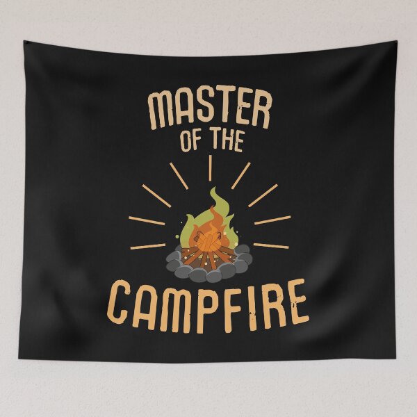 Item preview, Master Of The Campfire Camping designed and sold by Bendthetrend.