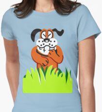 Duck Hunt game loser Women's Fitted T-Shirt