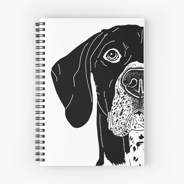 Item preview, German Shorthaired Pointer Headstudy designed and sold by aheadgraphics.
