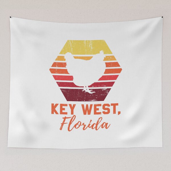 Item preview, Retro Distressed Key West Florida Chicken Gift or Souvenir Design  designed and sold by Theodore Cory.