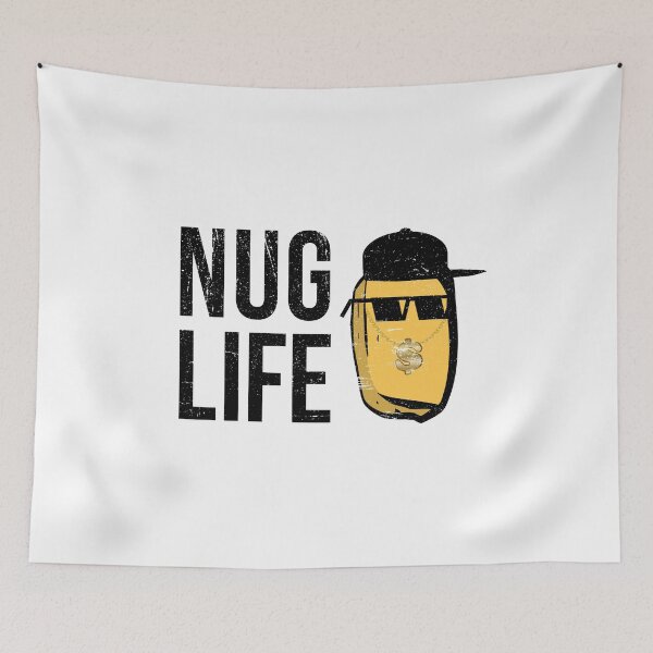 Item preview, Nug Life - Distressed Design for Chicken Nugget Fans designed and sold by Theodore Cory.