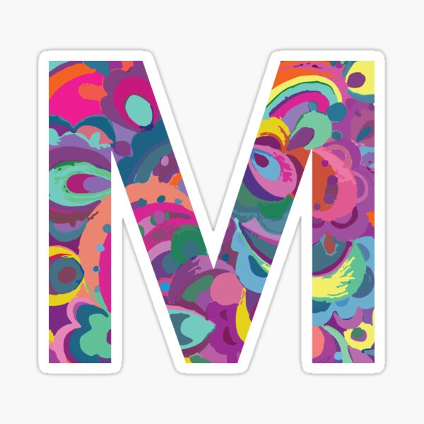 M Sticker