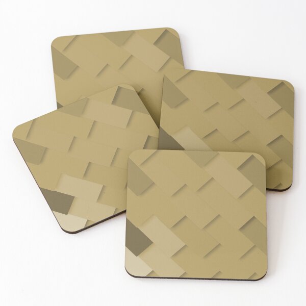 Item preview, Sandstone yellow pattern, layered like shingles, tiles or those paint swatches you just cannot choose from! designed and sold by Alice-Mills.