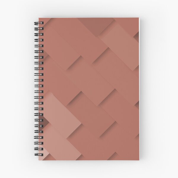 Item preview, terracotta/orange pattern, layered like shingles, tiles or those paint swatches you just cannot choose from! designed and sold by Alice-Mills.