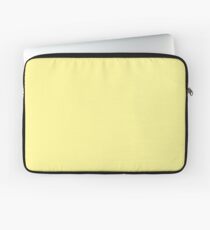 Funda para portátil Color sólido amarillo pastel