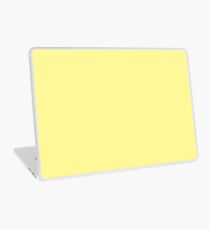 Pastel Yellow Solid Colour Laptop Skin