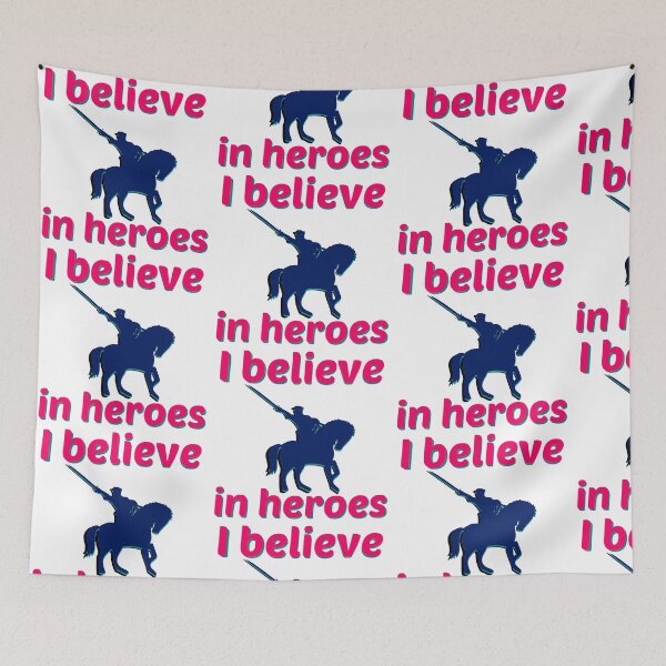 Item preview, I Believe in Heroes designed and sold by EvePenman.