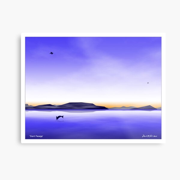Silent Passage Metal Print