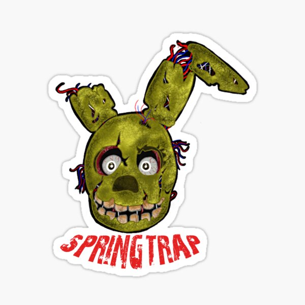 Spring Trap - Five Nights At Freddys - Sticker