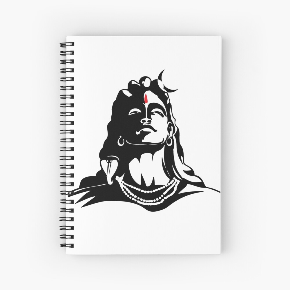 Easy Lord Mahadev Drawing for Beginners | Lord Shiv Drawing Step by Step |  Easy cartoon drawings, Drawings, Modern art canvas painting