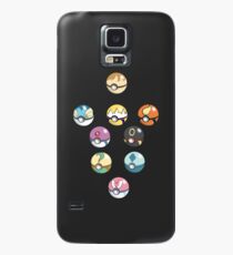 Eeveelution Pokeballs Case/Skin for Samsung Galaxy