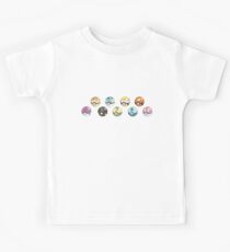 Eeveelution Pokeballs Kids Tee