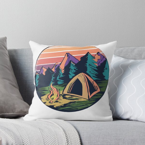 Item preview, Camping in the woods designed and sold by mishodja.