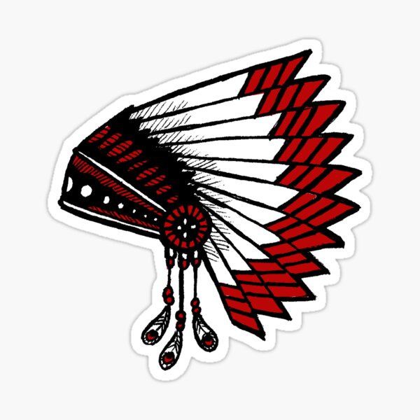 War Bonnet Sticker