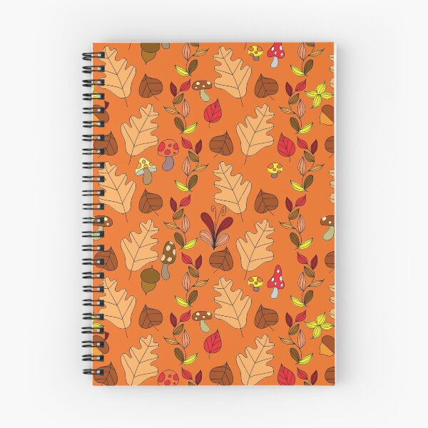 Item preview, Orange Autumn Leaf Pattern designed and sold by SaradaBoru.