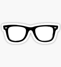 Nerd Glasses Sticker