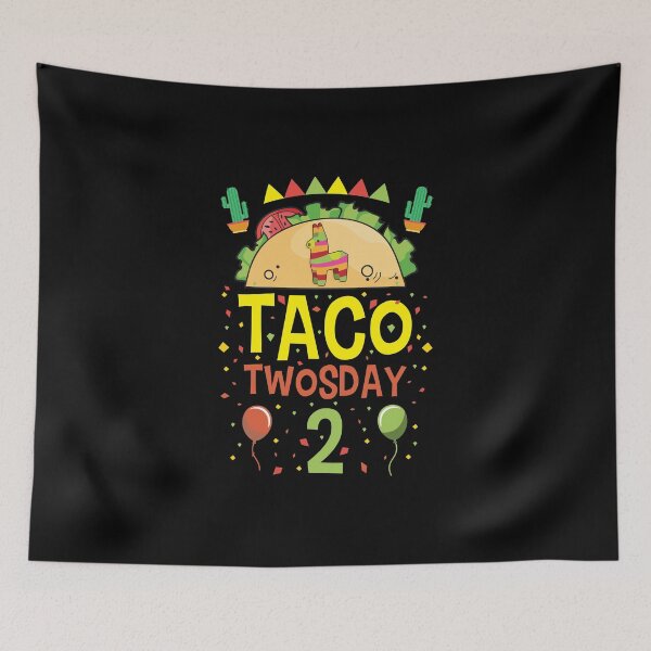 Item preview, Tacos Taco Twosday 2 Birthday Gift designed and sold by haselshirt.
