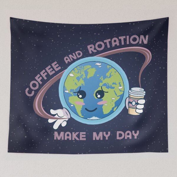 Item preview, Coffee and rotation make my day designed and sold by hitpointer.