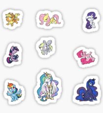 Chibi Pony Sticker Pack Sticker