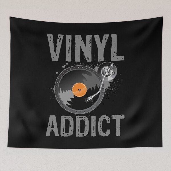Item preview, Vinyl Records Addict designed and sold by sabertronics.