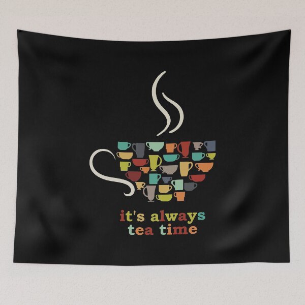 Item preview, Tea Design It's always tea time Birthday Gift designed and sold by haselshirt.