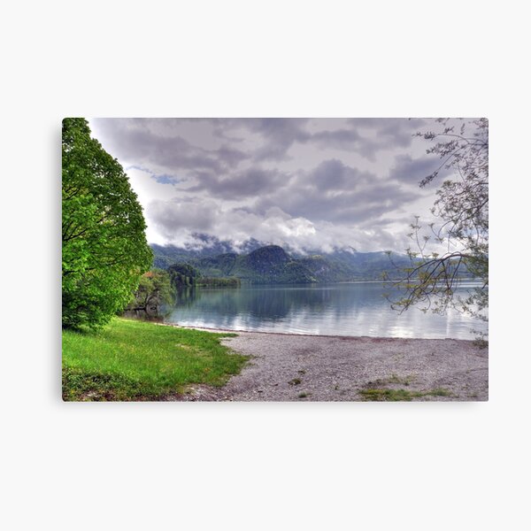 Lake Kochelsee May 2010 HDR II Metal Print