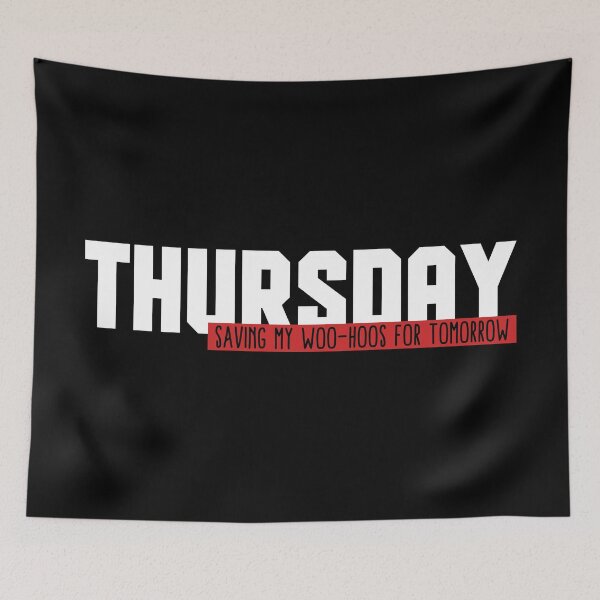 Item preview, Funny Weekday - Thursday Saving My Woo-Hoos designed and sold by festivalshirt.