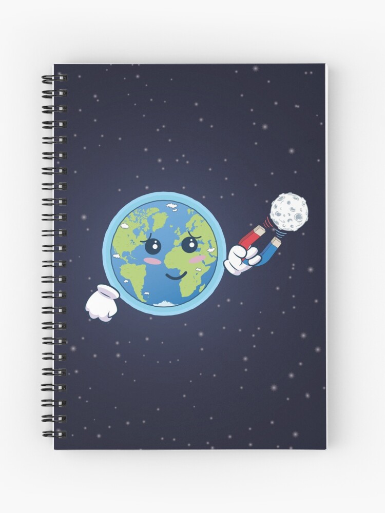 Cuaderno de espiral «Fuerza de gravedad» de hitpointer | Redbubble