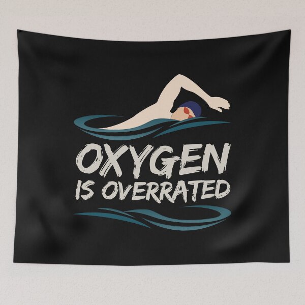Item preview, Swimming Swim Oxygen Is Overrated  designed and sold by Bendthetrend.