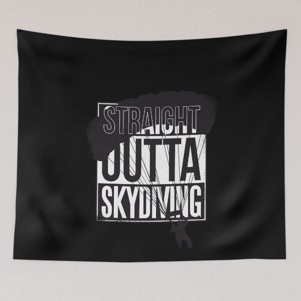 Item preview, Straight outta skydiving  designed and sold by mishodja.