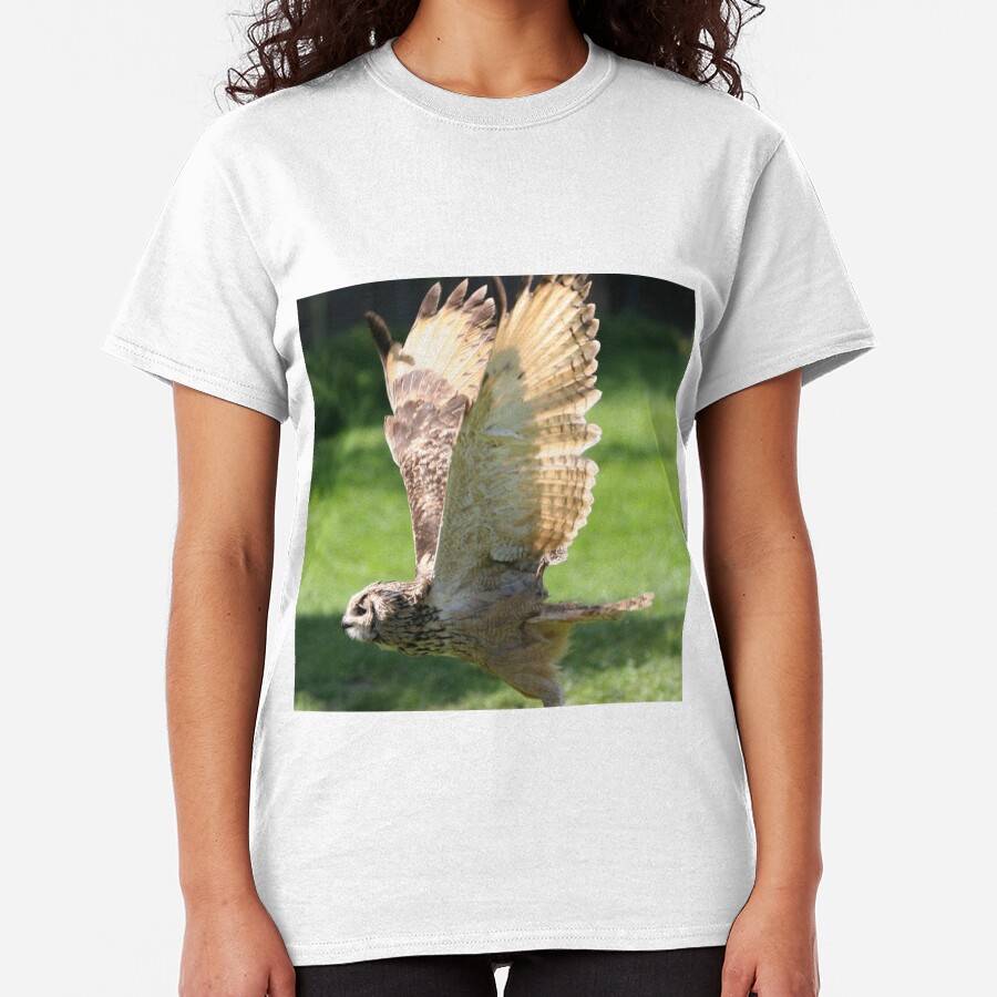 Flying Bengal Eagle Owl Classic T-Shirt