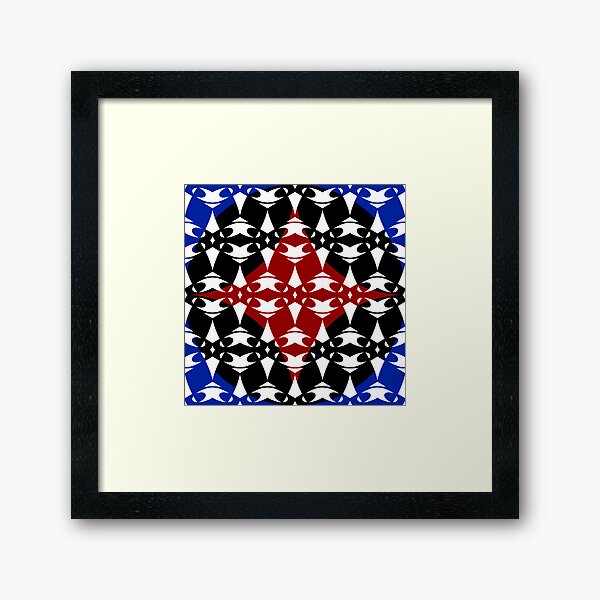 Diamonds Framed Art Print