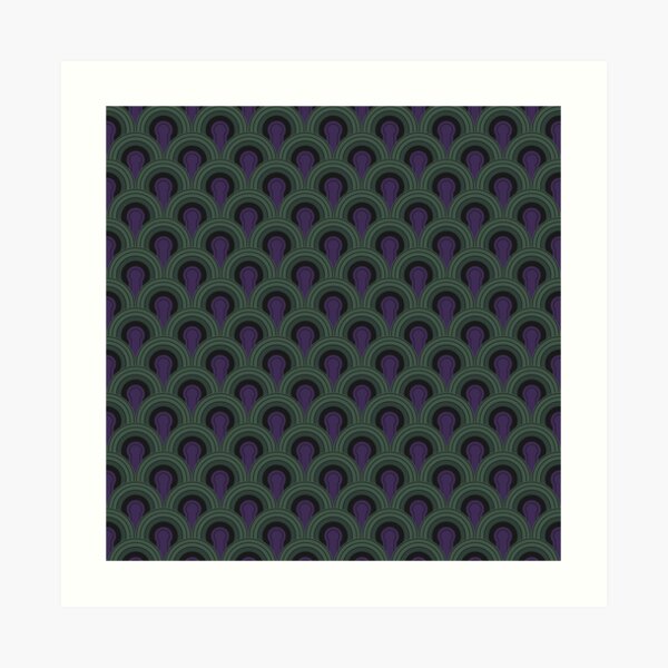 Room 237 Carpet (The Shining) Art Print