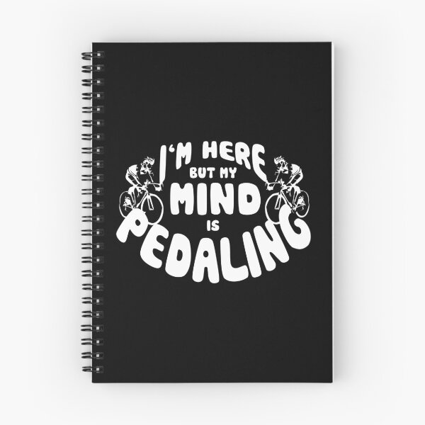 Item preview, Bike Racing Cyclist I'm Here But Mind Pedaling designed and sold by KNUXX Shop.