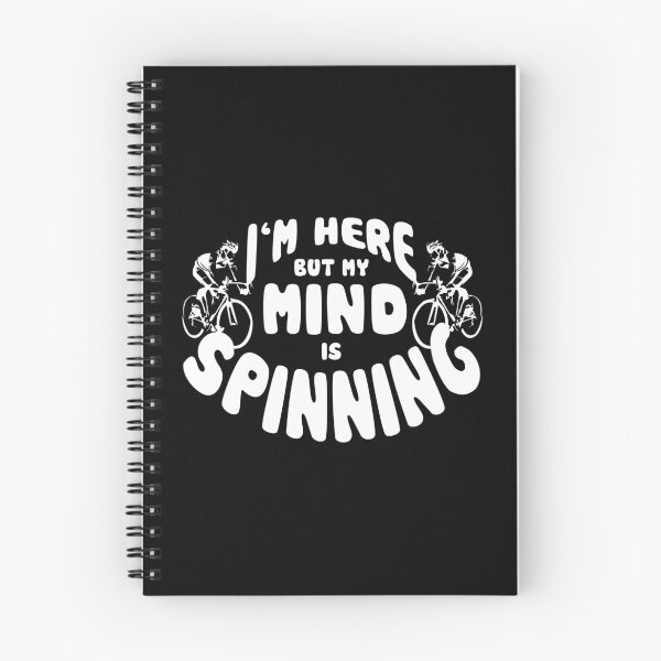 Item preview, Bike Racing Cyclist I'm Here But Mind Spinning designed and sold by KNUXX Shop.