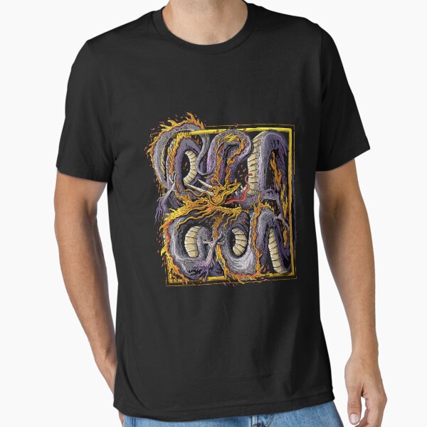 DRA/GON Calligraphic Illustration Essential T-Shirt