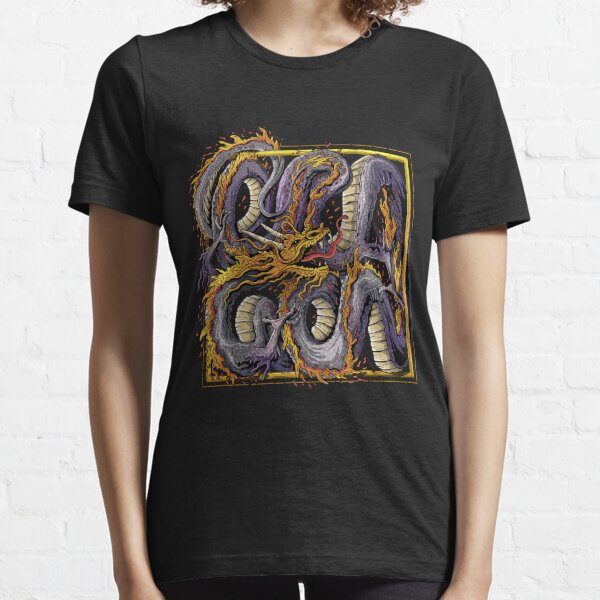 DRA/GON Calligraphic Illustration Essential T-Shirt