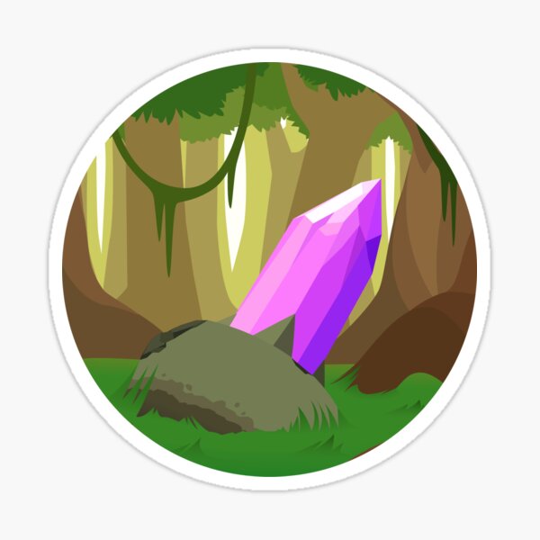 Forest Monument Sticker