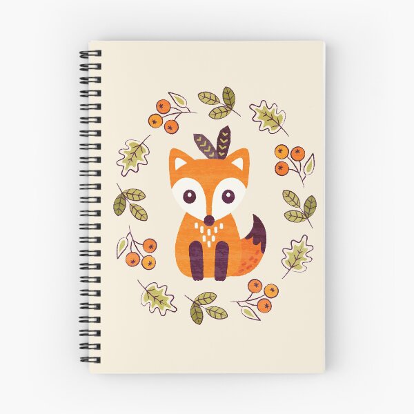 Item preview, Little Red Fox with Autumn Berries designed and sold by Daisy Beatrice.