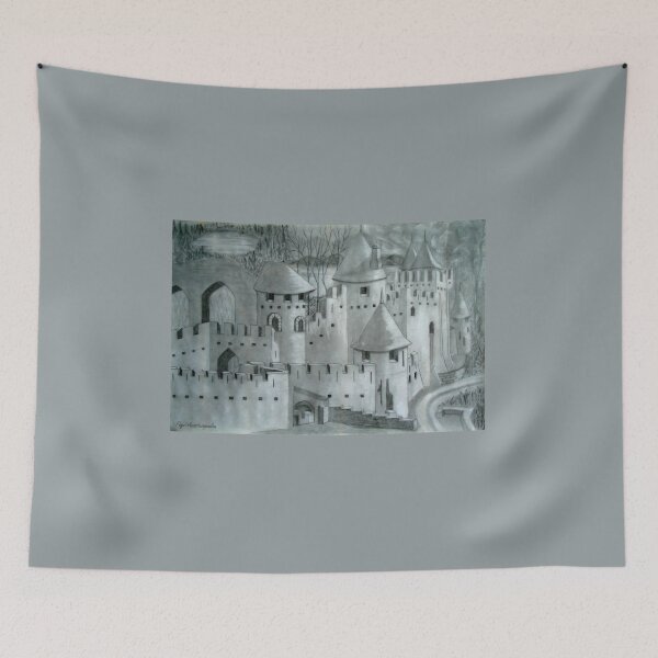 Item preview, View Of A Castle designed and sold by Faye Anastasopoulou.