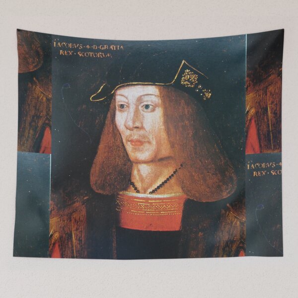 Item preview, Portrait of King James I of Scotland designed and sold by Vintage Designs +.