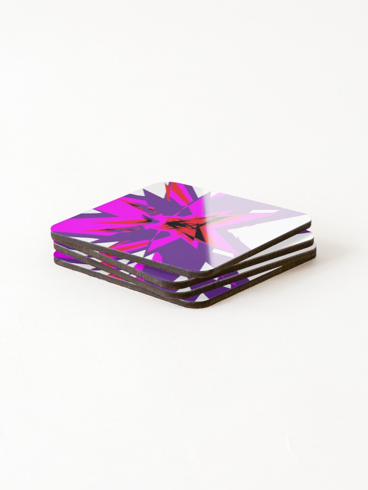 Thumbnail 4 of 5, Coasters (Set of 4), Color Hit designed and sold by pamposdev.