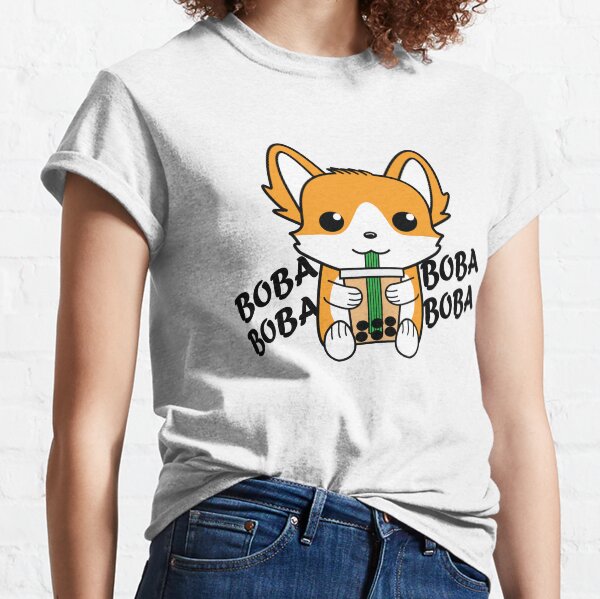 Item preview, Bubble Tea Corgi Boba Corgi designed and sold by KidCorgi.