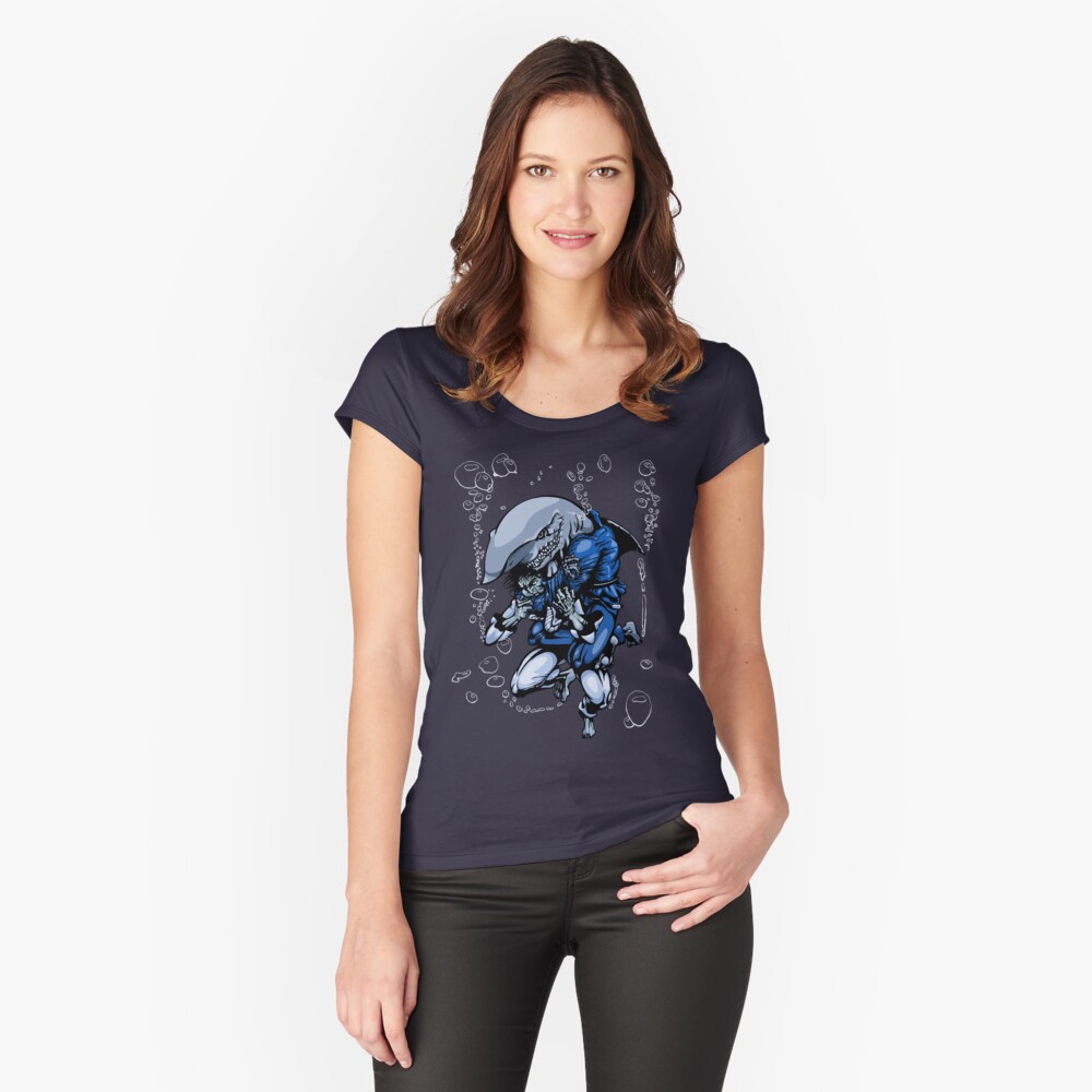Item preview, Fitted Scoop T-Shirt designed and sold by Sojobo.