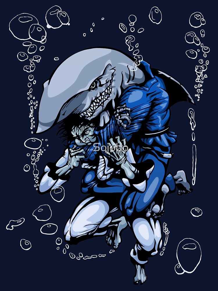 Thumbnail 7 of 7, Classic T-Shirt, The Ground is My Ocean II designed and sold by Sojobo.