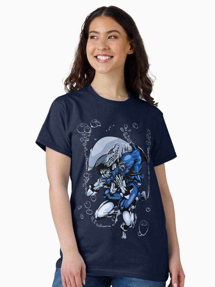 Thumbnail 1 of 7, Classic T-Shirt, The Ground is My Ocean II designed and sold by Sojobo.