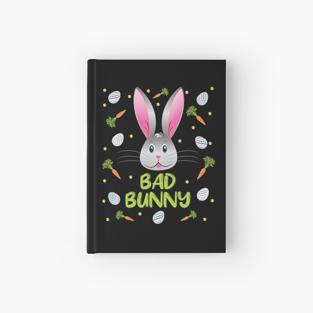 Bad Bunny Easter Little Rabbit Egg Hunt Funny Bunny Face Sticker for Sale  by ZNOVANNA